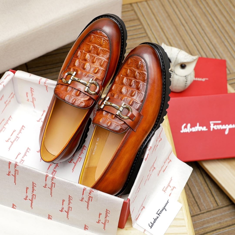 Ferragamo Leather Shoes